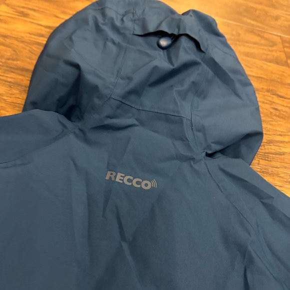 NWT PATAGONIA Womens 3-in-1 Powder Town Zip Up Coat Jacket Lagom Blue Hooded - Picture 7 of 8